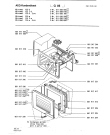 Схема №1 MC135-D с изображением Уплотнитель для свч печи Aeg 8996619174163